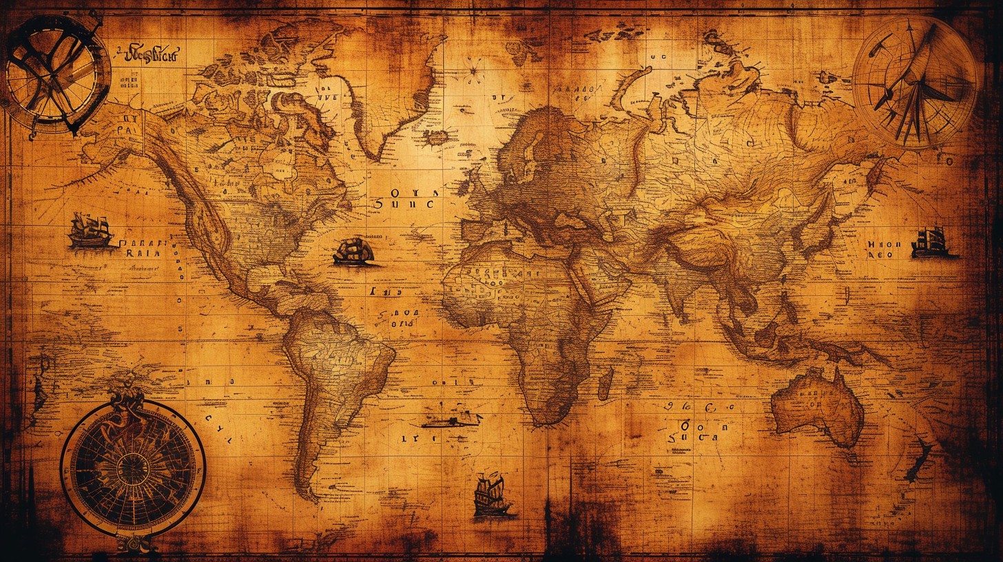 WORLD MAP OLD